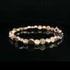 DISC Gemstone Bracelet Hematite - GOLDEN HOUR