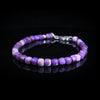 LEPIDOLITE Gemstone Bracelet – purple – OCEAN