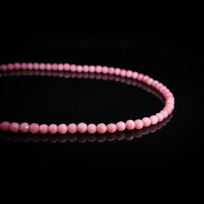 CORAL Edelsteinkette – rosa orange – OCEAN