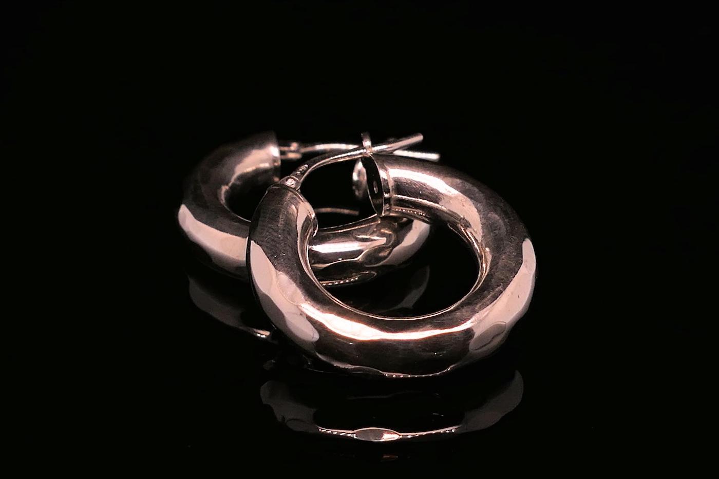 Dicke Creolen Ohrringe Gold Silber Ohrring | Bold | Hoops | CAPULET Schmuck Werkstatt Münchenjpg