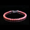CORAL Edelsteinarmband – orange rosa – OCEAN