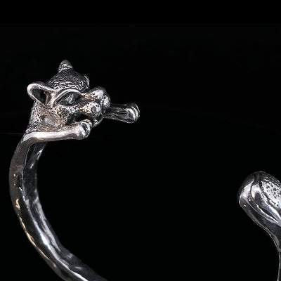 Panther Armreif_Armband_Silberschmuck_CAPULET Schmuck Werkstatt Muenchen