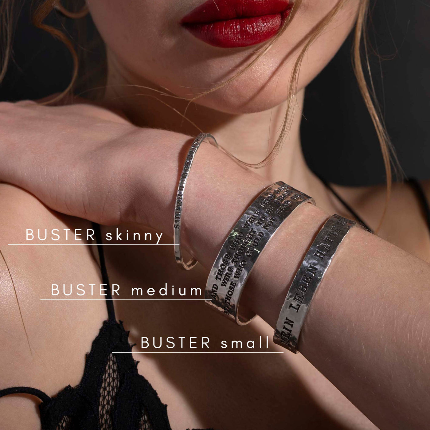 BUSTER Bangle Big - Bracelet with engraving