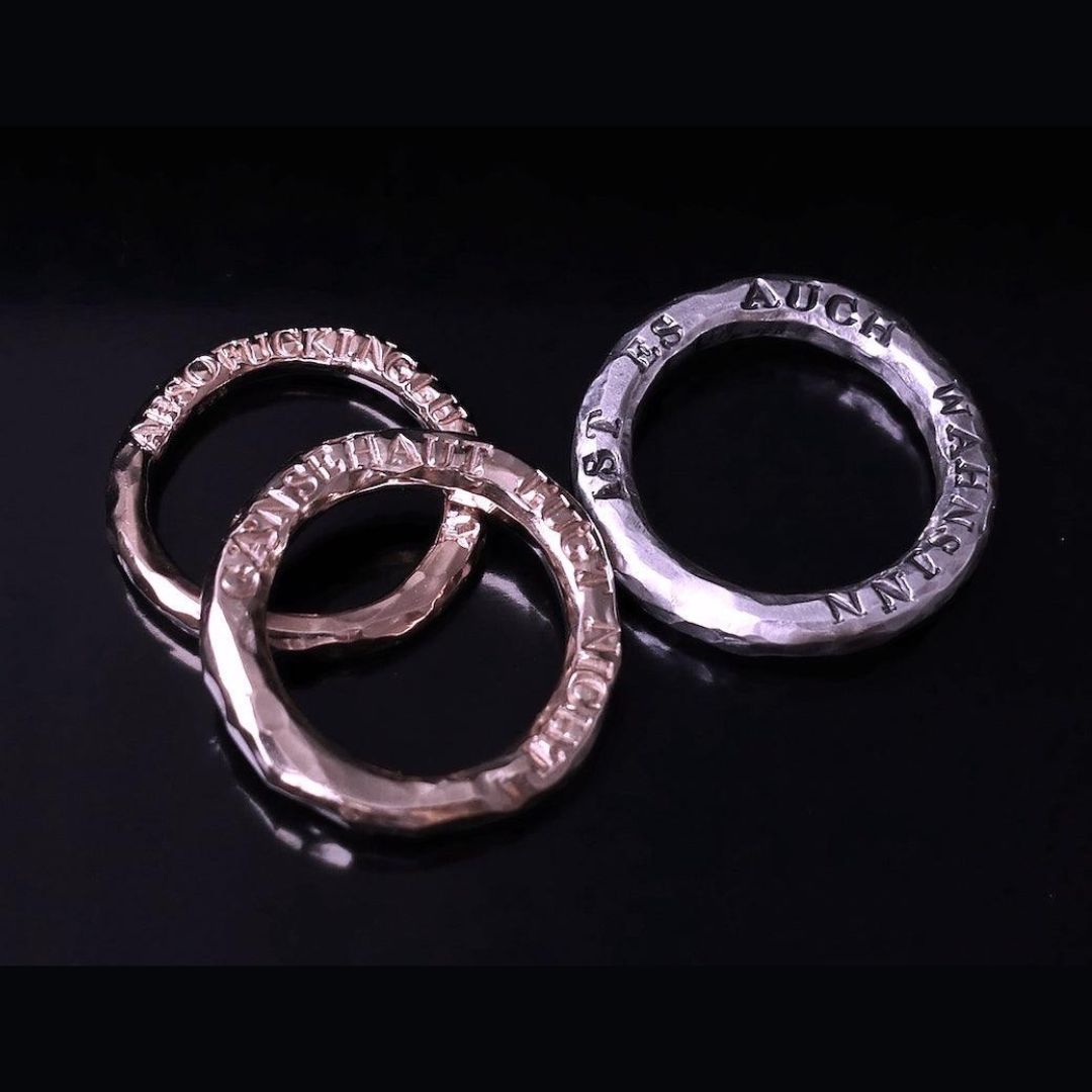 CORE Ring Medium - Ring mit Gravur