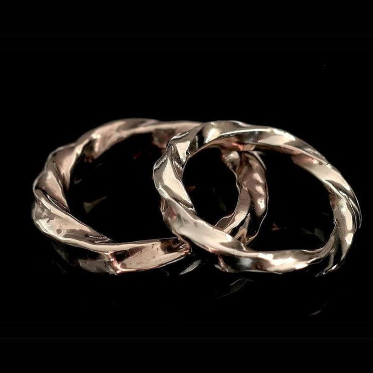 KARMA Ring Small - Silberring & Goldring