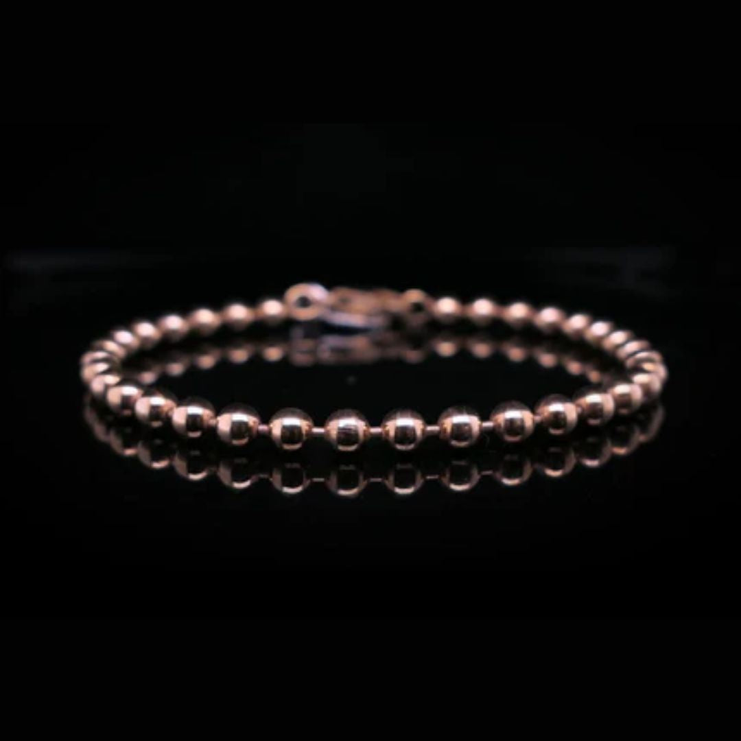 BULLET Kugelarmband 4mm - Armband mit Gravur