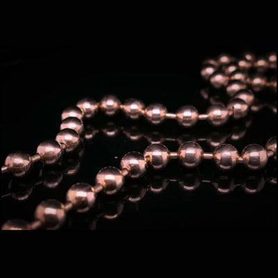 BULLET Kugelkette 6mm - Kette mit Gravur