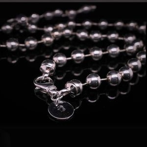 Catena a palline BULLET 10 mm - Catena con incisione