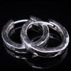 CLAP earrings medium - hinged hoop earrings