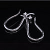 INFINITY earrings - large hoop earrings