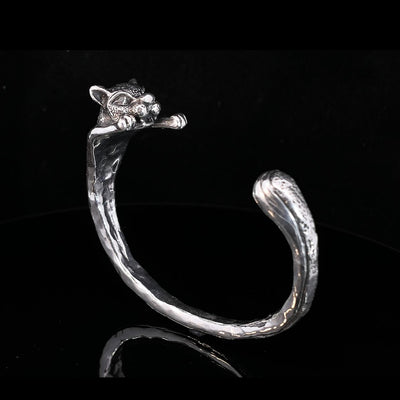 Panther Armreif_Armband_Silberschmuck_CAPULET Schmuck Werkstatt Muenchen