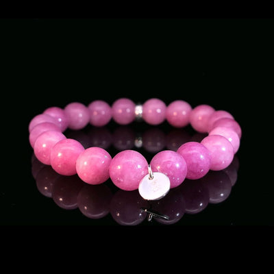 AURELIA - Rosa Edelstein Armband