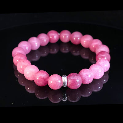 AURELIA - Rosa Edelstein Armband