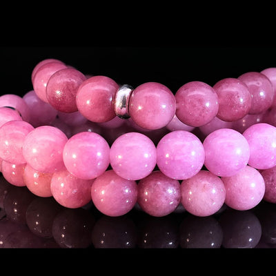 AURELIA - Rosa Edelstein Armband