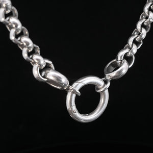 Silberkette mit rundem Karabiner | Goldkette | Laola | CAPULET Schmuck Werkstatt München 