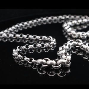 Silberkette mit rundem Karabiner | Goldkette | Laola | CAPULET Schmuck Werkstatt München 
