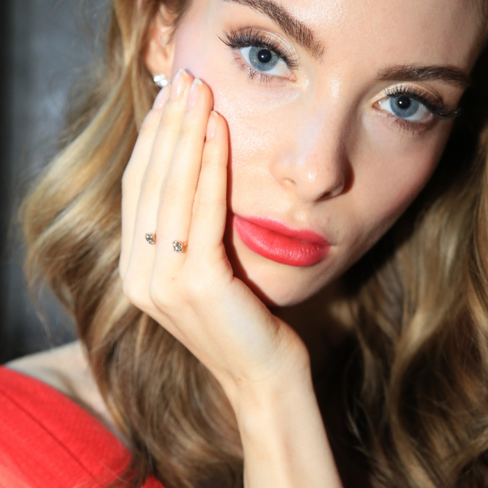 Verlobungsring mit Stein Spectra™ Brillantschliff Doppelt | Goldring | CAPULET Schmuck Werkstatt München