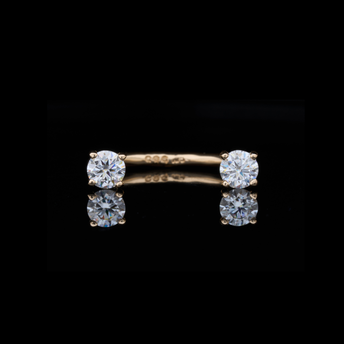 Engagement ring with stone | Ring silver | CAPULET – CAPULET Jewelry