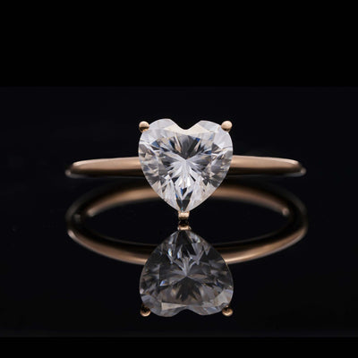 LOVEMENT Herz  –  1,5 Karat Verlobungsring mit Stein SPECTRA™