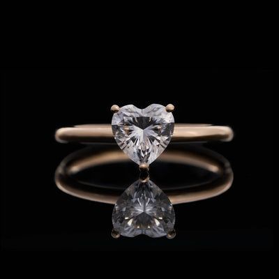 LOVEMENT Herz  –  1 Karat Verlobungsring mit Stein SPECTRA™