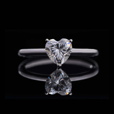 LOVEMENT Herz  –  1 Karat Verlobungsring mit Stein SPECTRA™