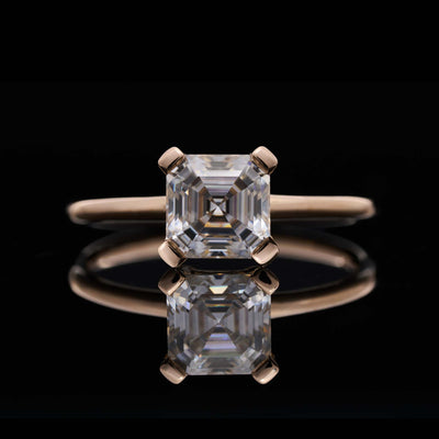 LOVEMENT Asscher –  1,5 Karat Verlobungsring mit Stein SPECTRA™