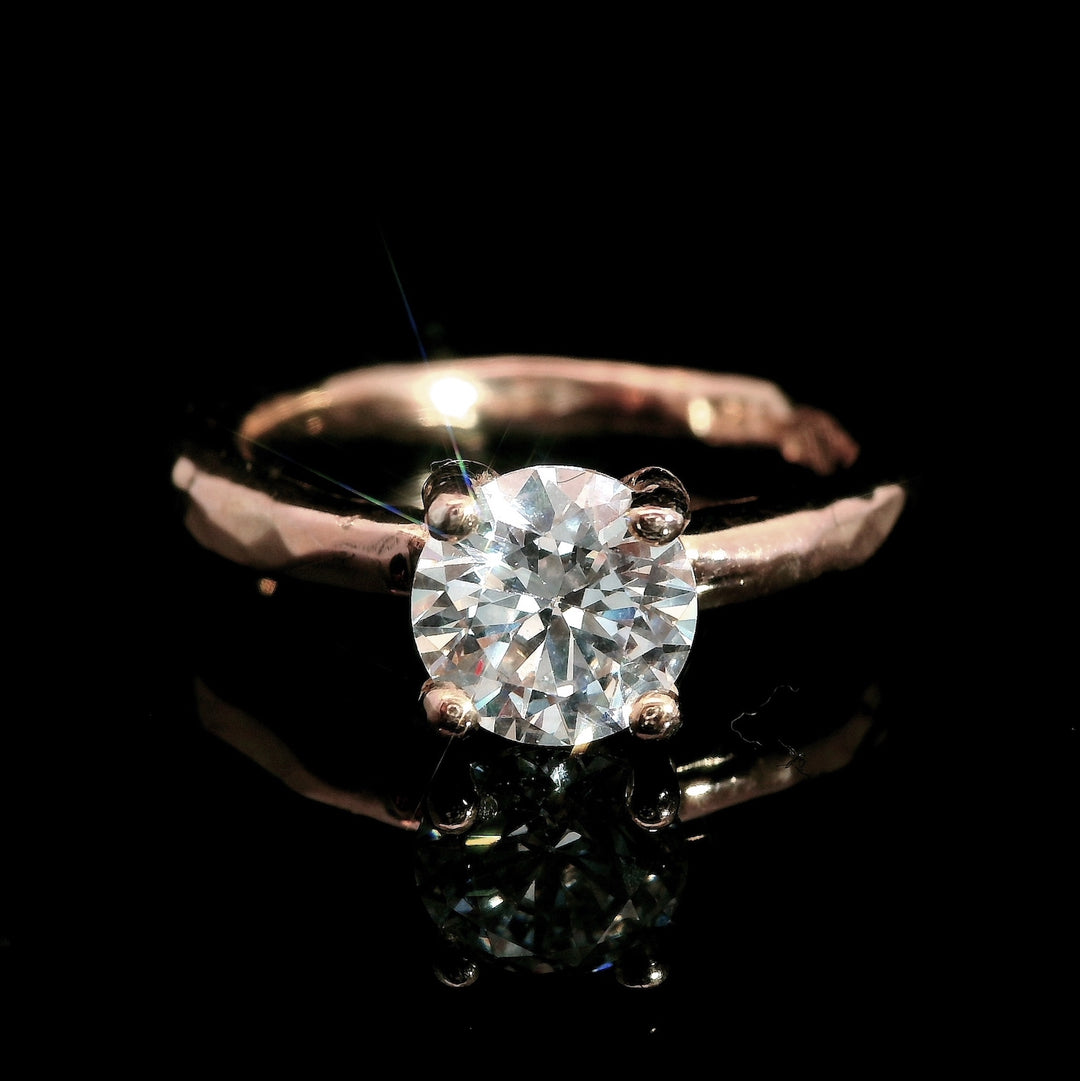Engagement Ring Gold Diamond Ring Brilliant Capulet Jewelry Munich CAPULET Jewelry