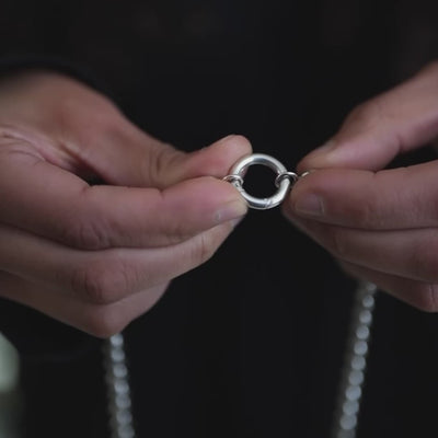 massive Silberkette | Laola | CAPULET Schmuck Werkstatt München Kay double