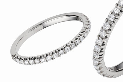 Goldring |  Memoire Ring Weissgold   | Verlobungsring | Diamantring | Ehering  | CAPULET Schmuck Werkstatt München