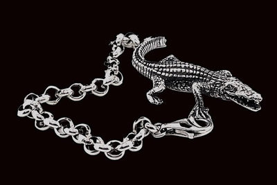 Krokodil Armband Croco | Silber Armband | Goldarmband | CAPULET Schmuck Werkstatt München