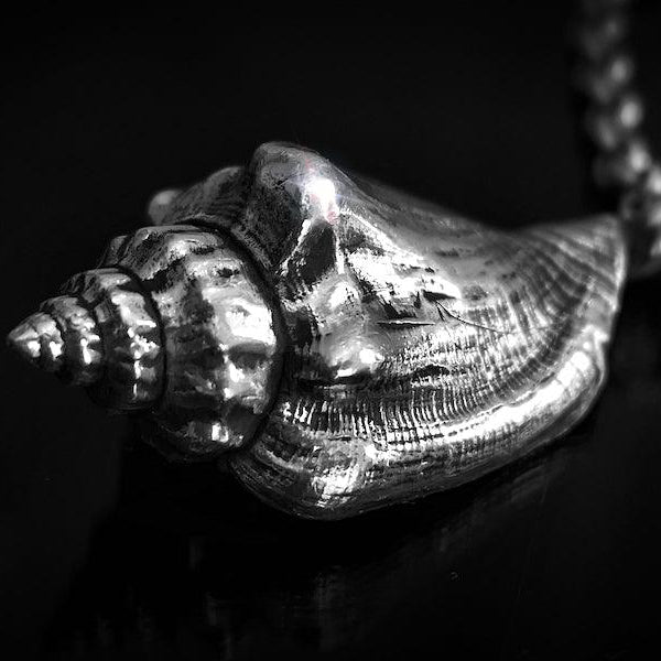 Muschelkette Luana  | Silberkette | Goldkette | gehämmerter Schmuck | Halskette Damen | CAPULET Schmuck Werkstatt München
