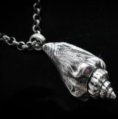 Muschelkette Luana  | Silberkette | Goldkette | gehämmerter Schmuck | Halskette Damen | CAPULET Schmuck Werkstatt München
