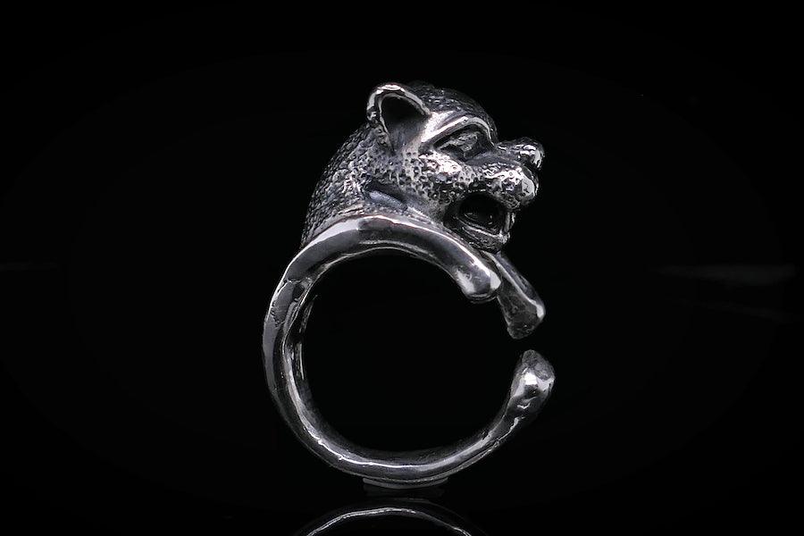 Panther Ring Rebel | Silberring | Gold | Masterpiece | CAPULET Schmuck Werkstatt München