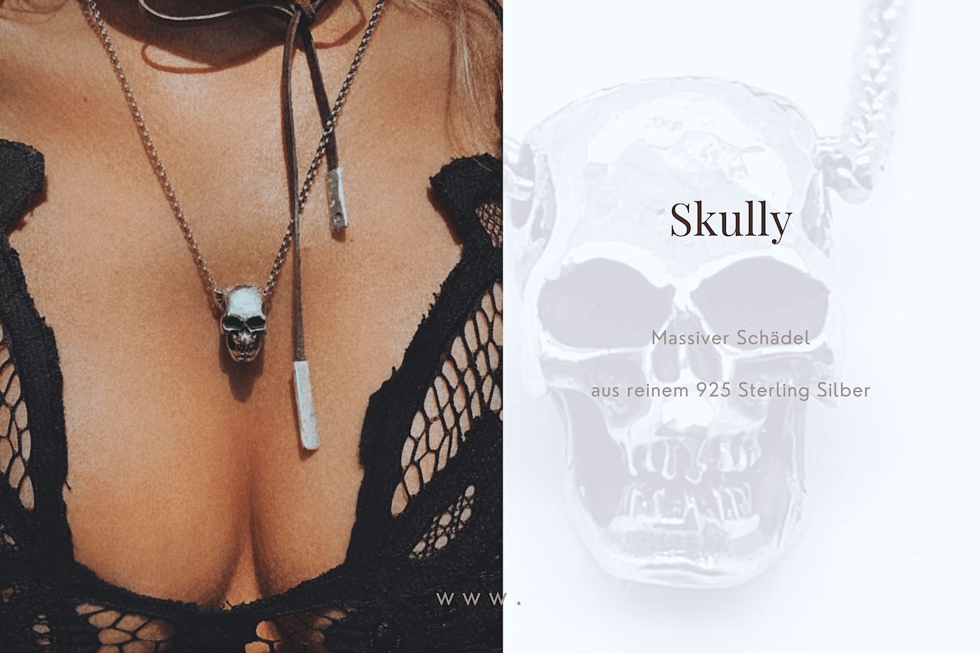 Kette Totenkopf | Kette Jewelry CAPULET CAPULET – | Silber & Goldkette