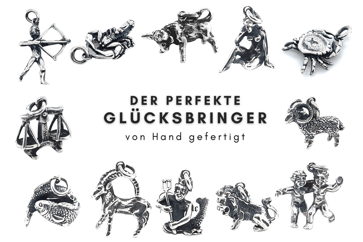 Sternzeichen Kette Löwe | Halskette Damen | zierliche Silberkette | Glücksbringer | CAPULET Schmuck Werkstatt München