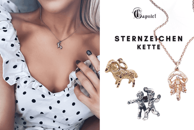 Sternzeichen Kette Jungfrau | zierliche Silberkette | Halskette Damen | CAPULET Schmuck Werkstatt München