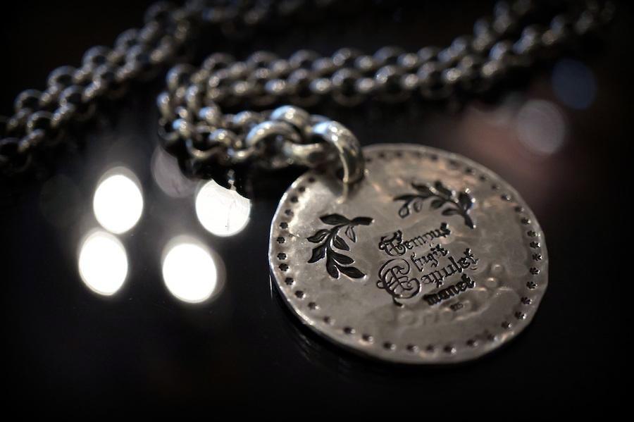 Kette mit Münze | Kette mit Gravur | massive Kette | Silberketten | CAPULET Schmuck Werkstatt München
