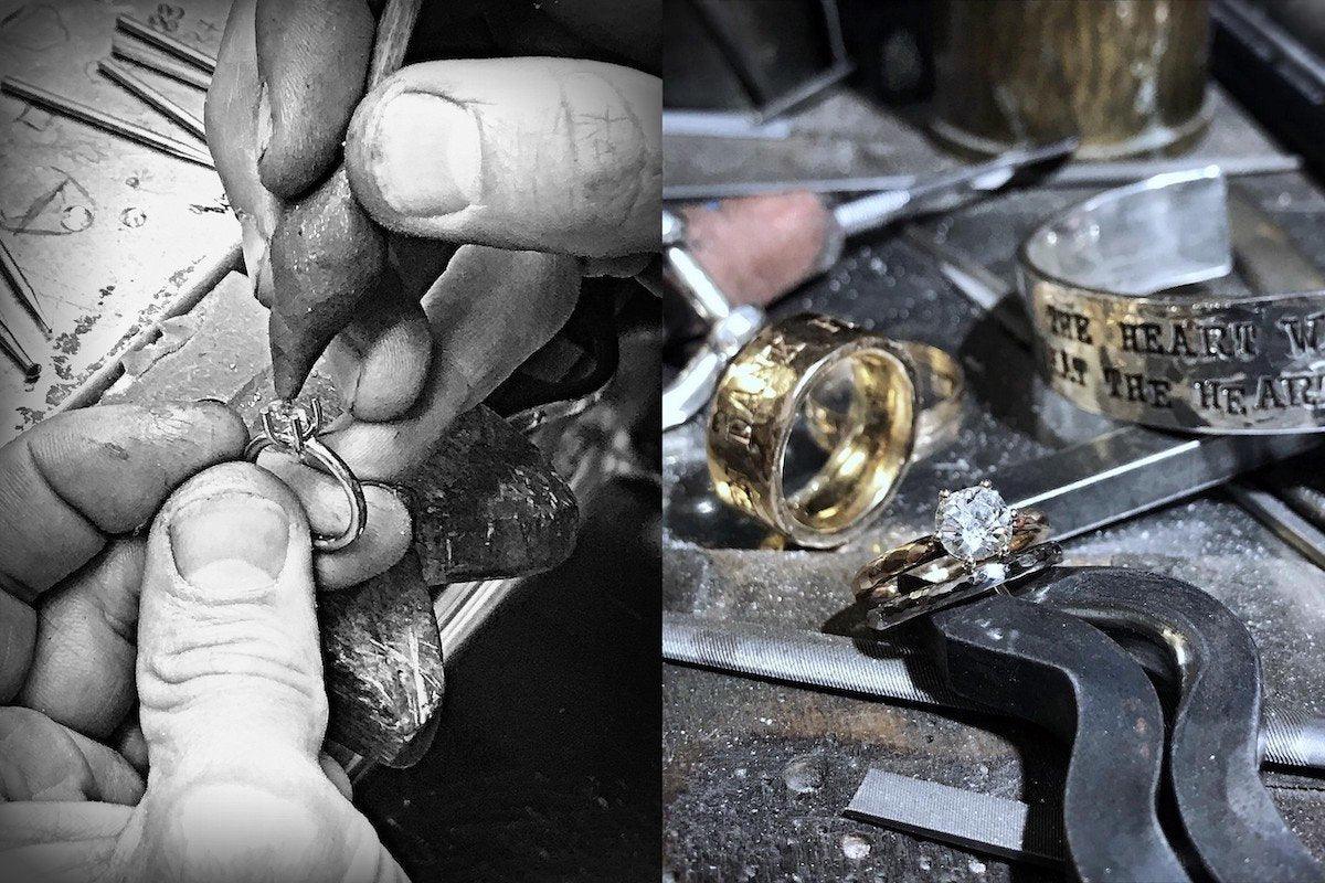 Diamantring Lovement | Verlobungsring | Ring Silber | CAPULET Schmuck Werkstatt München