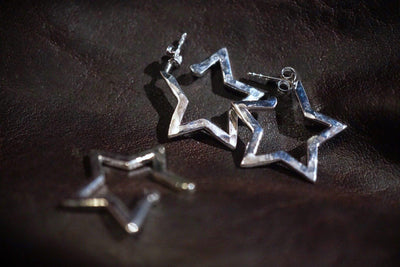 Stern Ohrklemme Star | Ear Cuff | Silber Ohrring | CAPULET Schmuck Werkstatt München